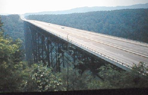 Bridge over the New River - picture