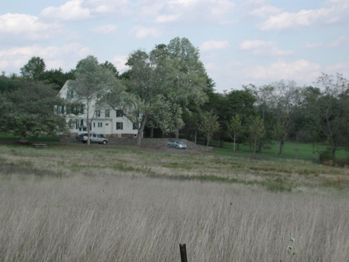 River Road is lined with a pastoral landscape on the western flank of the Millstone River Valley.